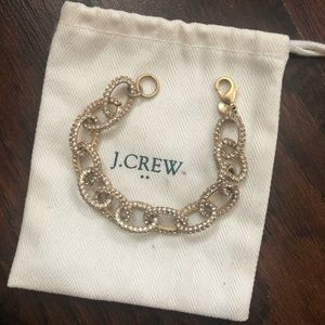 SOLD J. Crew Pave Chain Bracelet